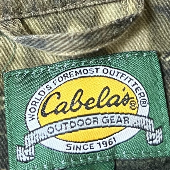 Cabela's Break Up Oak Camo Hunting Soft Shell Full Zip Bomber Jacket 2XL - Picture 2 of 4